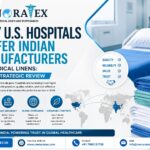 why U.S. hospitals prefer Indian medical linen manufacturers, highlighting premium quality, cost efficiency, global healthcare compliance, sustainability, hospital bed linens, and healthcare textile exports from India.