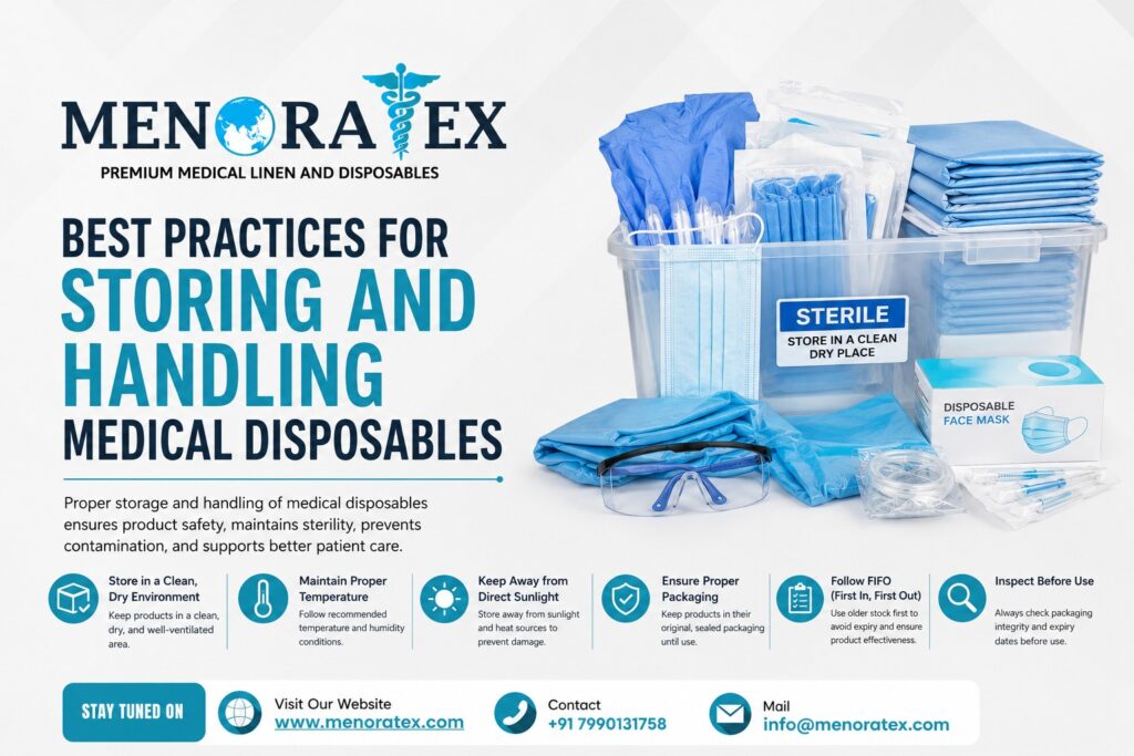 Best Practices for Storing and Handling Medical Disposables