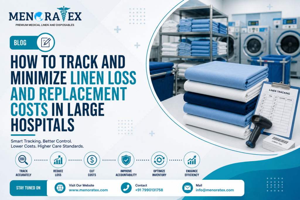 How to Track and Minimize Linen Loss and Replacement Costs in Large Hospitals