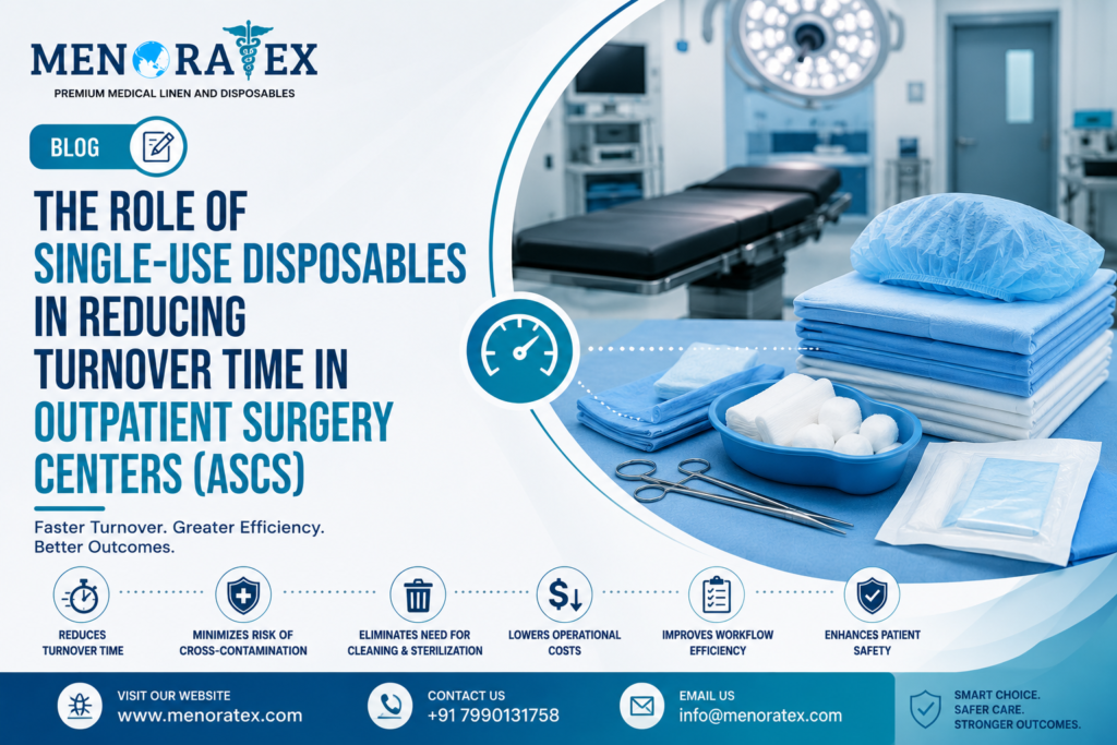 The Role of Single-Use Disposables in Reducing Turnover Time in Outpatient Surgery Centers
