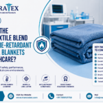 Menoratex flame-retardant thermal blanket for healthcare with safety, warmth, durability, breathability, and patient comfort features.